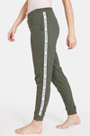 Zivame Friends Knit Poly Loungewear Bottom - Rifle Green — thumbnail 1